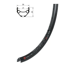 Kellys Draft DSC 24"-os MTB abroncs tárcsafékes, duplafalú, 32lyuk