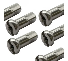Küllőanya DT réz normál (12mm) 2mm-es küllőhöz ezüst