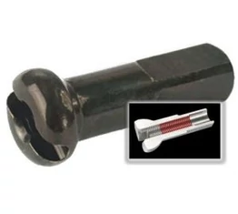 DT küllőanya réz fekete (12mm) 2mm-es küllőhöz