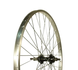 Kerék 24 MTB Hátsó alu abroncs+acélagy, menetes racsnikhoz