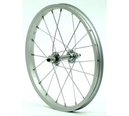 14"-os első kerék gyerekkerékpárhoz, fém, küllős