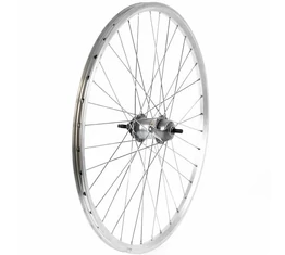 Csepel 26-os vagy 559-es agyváltós és kontrás hátsó kerék, duplafalú felnivel és 2,3mm-es küllőkkel