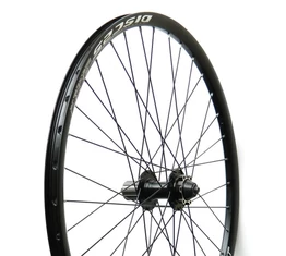 Ridepositive MTB hátsó kerék 26-os duplafalú kazettás 6 csavaros tárcsafékes és golyós-kónuszos aggyal