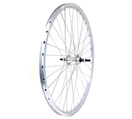 Kerék MTB hátsó Schwinn-Csepel duplafalú ezüst anyás alu agy