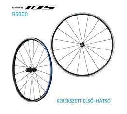 Shimano 105 WH-RS300 országúti kerékszett 8/9/10/11-es fekete