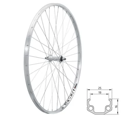 Kellys Event 28-as (622-es) első kerék anyás rögzítéssel