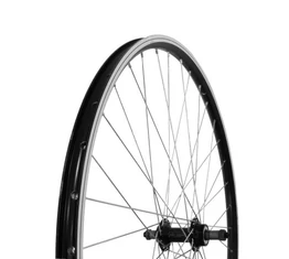 Ridepositive Mach 622-es trekking hátsó kerék golyós/kónuszos duplafalú fekete gyorszáras (nem tartozék)