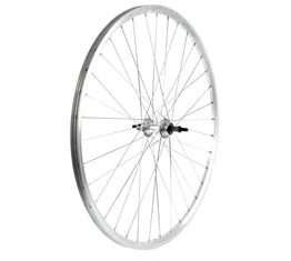 Kerék 622 hátsó Schwinn-Csepel duplafalú ezüst anyás alu agy