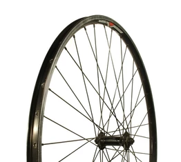 Kerék 622 első Mach Exe duplafalú,alu agy (fekete abroncs/fekete.agy)