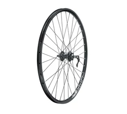 Kellys Draft 28-as első kerék, duplafalú szegecselt abroncs, gyorszáras alu agy, 622 mm