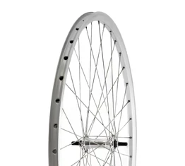 Ridepositive Inox 28" 622x19 iparicsapágyas duplafalú első kerék rozsdamentes küllőkkel