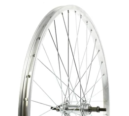 26"-os hátsó kerék hagyományos 26x1-3/8"-os 590mm-es átmérővel, menetes