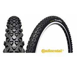 Continental Traffic II 26x2,1" (54-559) MTB köpeny, fekete /darab