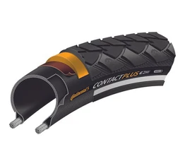 Continental Contact Plus 47-622mm trekking/cross köpeny fekete, reflexcsíkkal, Safety +