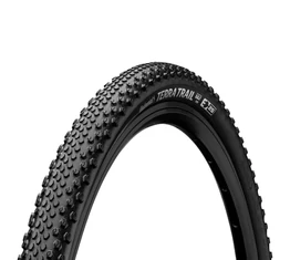 Continental Terra Trail ShieldWall 45-622mm gravel-cyclocross köpeny Tubeless Ready hajtogatós fekete/fekete