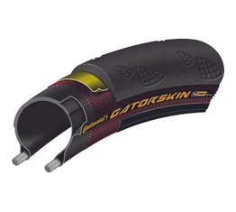 Continental GatorSkin 23-622mm országúti köpeny fekete, drótperemes, DuraSkin