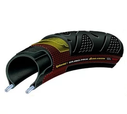 Continental Grand Prix 4-Season 25-622mm országúti köpeny Duraskin defektvédelem, fekete, hajt.