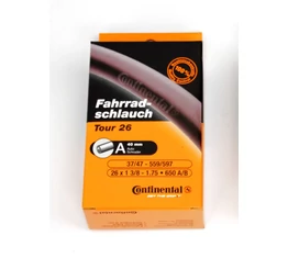 26" Continental Tour MTB tömlő 1,4-1,75 40mm hosszú menetes autoszelep (AV)