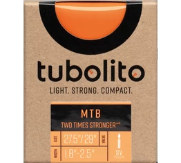 Tubolito 27,5/29" MTB tömlő (belső gumi) 1,8-2,5" SV 42mm-es szingó szelep