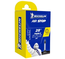 28" Michelin Airstop trekking tömlő, belső gumi 35/47-622/635 Autó szelep (AV)