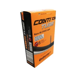 Continental Race28 Light 18/25-622 országúti tömlő, belső gumi 42mm hosszú szingoszeleppel (SV), könnyített