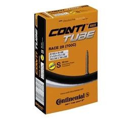 Continental Race28 Light 18/25-622 országúti tömlő, belső gumi 60mm hosszú szingoszeleppel (SV), könnyített