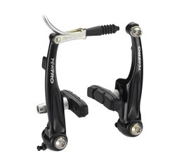 Tektro V-fék alu 102mm szálrugós, fekete