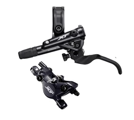 Tárcsafék Shimano DeoreXT M8100 első szett (BLM8100+BRM8100) műgyantás betéttel, fekete 1000mm