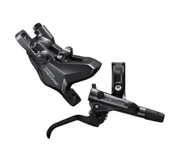 Shimano Deore M6100 hidraulikus tárcsafékszett, 1700mm-es fékcsővel, fekete hátsó