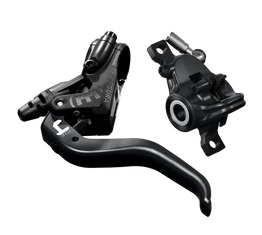 Magura MT4 hidraulikus tárcsafék 2 dugattyús, Carbotecture test, 2200mm fékcső