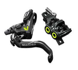 Magura MT7 PRO hidraulikus tárcsafék 4 dugattyús, Carbotecture SL féktest, 2200mm fékcső