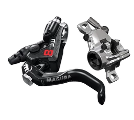 Magura MT8 PRO hidraulikus tárcsafék 2 dugattyús, Carbotecture SL féktest, 2200mm fékcső