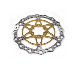 Fék tárcsa A2Z Teppan Yaki SPV-TS 160mm, arany CNC-zett alu csillaggal