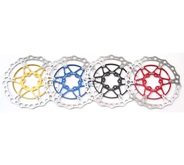 Fék tárcsa A2Z Teppan Yaki SPV-TS 160mm, fekete CNC-zett alu csillaggal