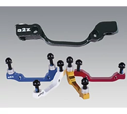 Tárcsafékadapter A2Z AD-ISPM203 ISről PMra 160-203mm Első, arany