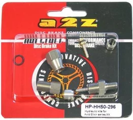 Fékalkatrész A2Z hidraulikus csőcsatlakozó szett Avid Elixir, Avid XX