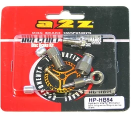 Fékalkatrész A2Z hidraulikus csőcsatlakozó szett Shimano/Avid Juicy/Magura/Giant
