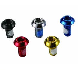 Ashima csavar féktárcsához acél, piros, 12db