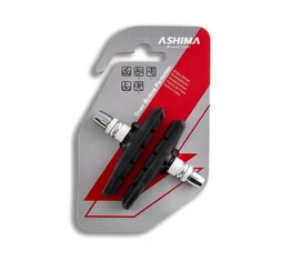 Ashima csavaros (menetes) fékpofa V-fékekhez általános felhasználásra 72 mm asszimetrikus