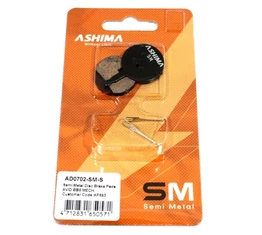 Ashima AD0702 félfémes tárcsafékbetét Avid BB3-BB5 mechanikus, Promax DSK710-715-720 fékekhez