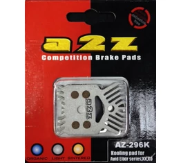 Tárcsafékbetét A2Z AZ-296K Avid Elixir és XX, szinteres, Light, hűtőbordás