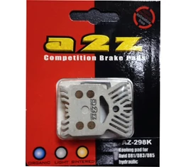 Tárcsafékbetét A2Z AZ-298K Avid DB1 /DB3 /DB5 szinteres, Light, hűtőbordás