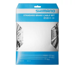 Fékalkatrész bowden készlet Shimano MTB/országúti fekete (külső+belső)