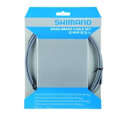 Shimano Hi-gray Sil-Tec országúti fékbowdenszett 2050 és 1000 mm házzal PTFE bevonatú rozsdamentes bowdenekkel