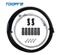 Toopre fékbowden készlet fekete színű 2,5 méter (bowdenház+bowdenek+kupakok+bowdenvégek+összekötők)