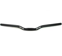 Zoom hajlított kormány mattfekete 25,4mm befogó 600mm hossz 40mm emelkedés