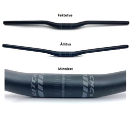 Ritchey Comp Low Rizer hajlított kormány 740mm széles, 20mm emelkedés, 31,8mm-es befogó fekete