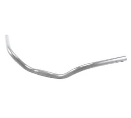 Ridepositive Urban túra kormány alumínium, ezüst, 80mm emelkedés, 600mm széles