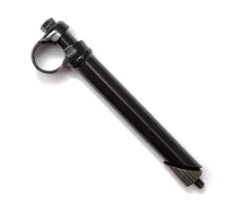 Hagyományos diós kormányszár vagy stucni kontrás biciklikhez átmérő 22,2mm hossz 200mm fekete