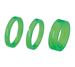 BBB BHP-37 TransSpace AH gyűrű átlátszó zöld 2x5mm+1x10mm